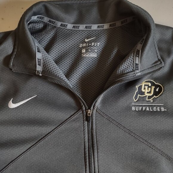 Nike Dri-Fit Colorado Buffaloes Quarter Zip Pullover — Black (Men’s L) - Picture 3 of 4